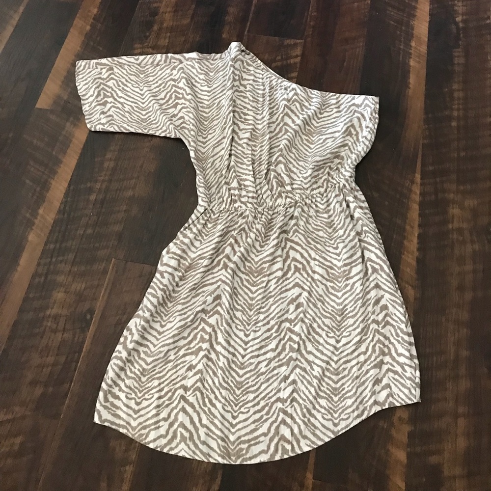 Express asymmetrical dress.